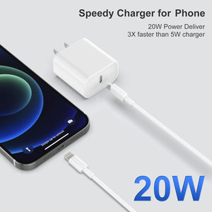 iPhone 20W PD USB C Fast Charger